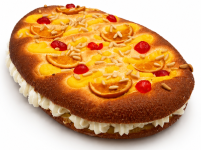 Cocas de Briox rellenas